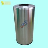 STAINLESS STEEL BIN c/w Open Top