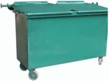 MGB 660 METAL + COVER C/W : 6” HEAVY DUTY CAST IRON WHEEL