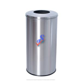 STAINLESS STEEL BINS (ROUND BIN c/w OPEN TOP)