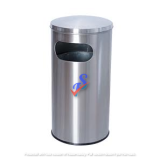 STAINLESS STEEL BIN c/w DOME TOP